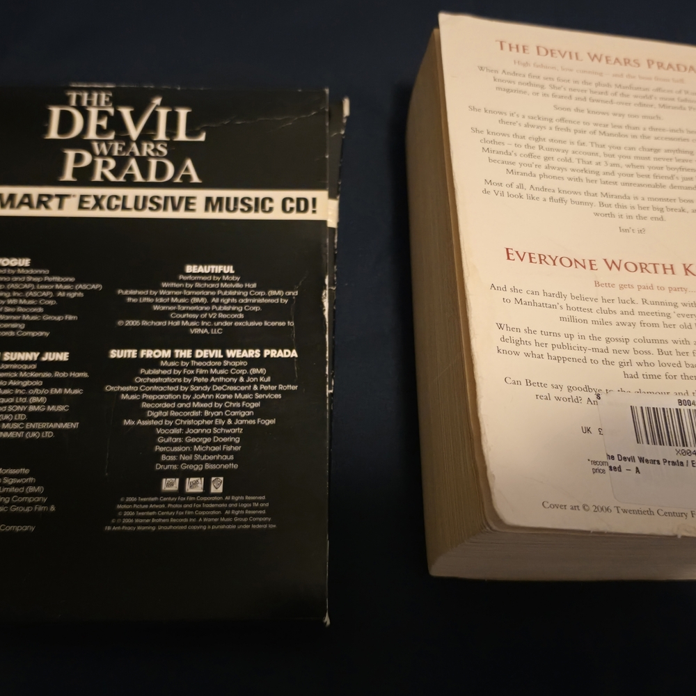 The Devil Wears Prada Music CD & Book - Picture 3 of 4